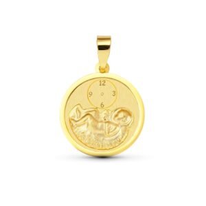 Colgante Oro niño con reloj