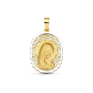 Medalla Oro Virgen Niña