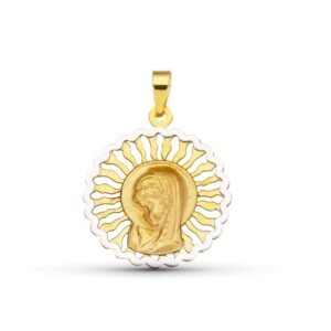 Medalla Oro virgen Niña