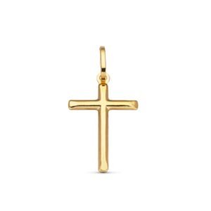 Cruz Oro 18k lisa