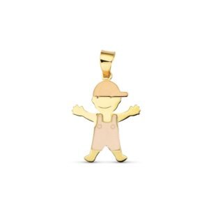 Medalla niño oro 18k