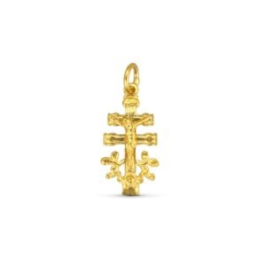 Cruz de caravaca oro 18 kilates n 1