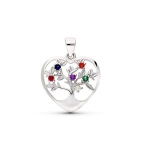 Colgante plata corazón