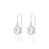Pendientes Plata Luna
