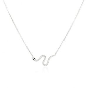 Gargantilla Plata Serpiente