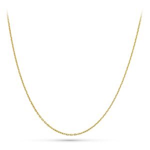 CADENA FORZADA ORO 18K 40CM