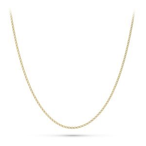 CADENA BILBAO ORO 18K 60CM