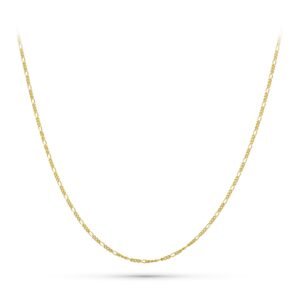 CADENA FIGARO ORO 18K 60CM