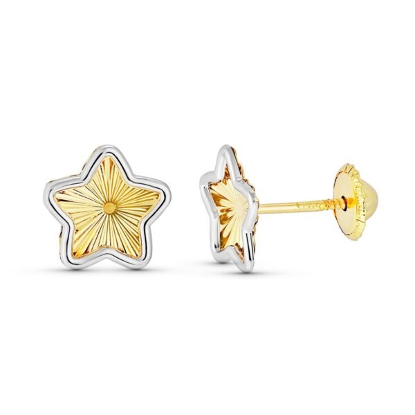 PP ESTRELLA BICOLOR ORO 18K