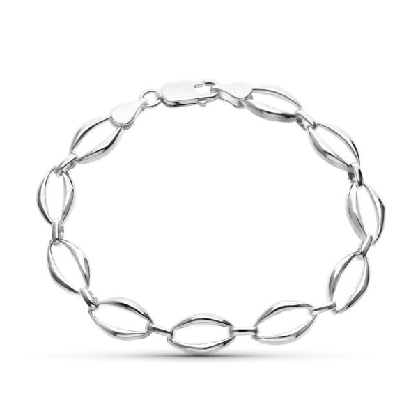 PULSERA PLATA ESLABONES