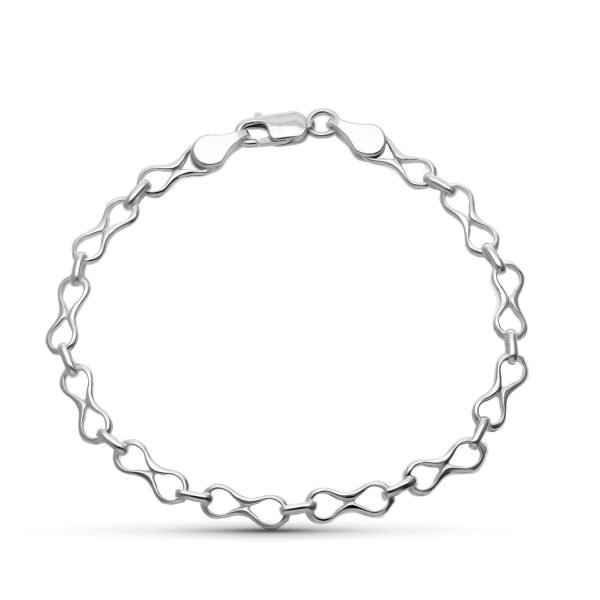 PULSERA PLATA ESLABONES