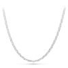 CADENA PLATA ANCLA 50CM