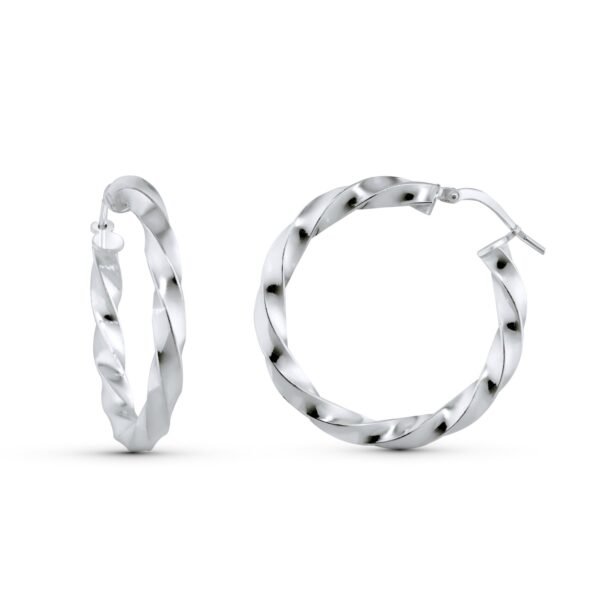 AROS TRENZADOS PLATA