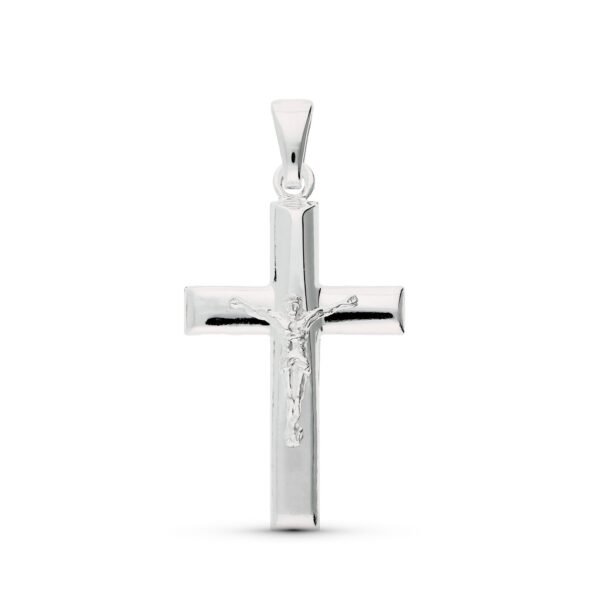 CRUZ PLATA CRISTO