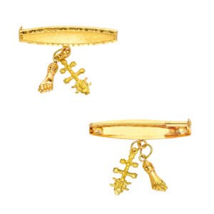 ALFILER BEBE ORO 18 KILATES N-19