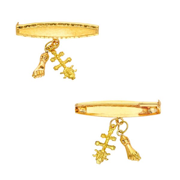 ALFILER BEBE ORO 18 KILATES N-19