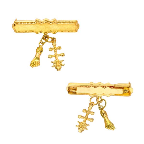 ALFILER BEBE ORO 18 KILATES N-11