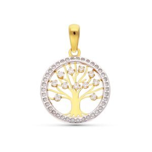 COLGANTE ARBOL DE LA VIDA ORO 18K