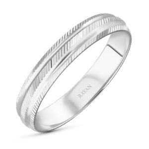 ALIANZA ORO BLANCO 18K BLANCA
