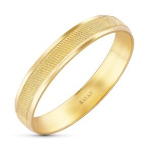 ALIANZA ORO AMARILLO 18K VIOLETA