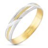 ALIANZA ORO BICOLOR 18K SOL