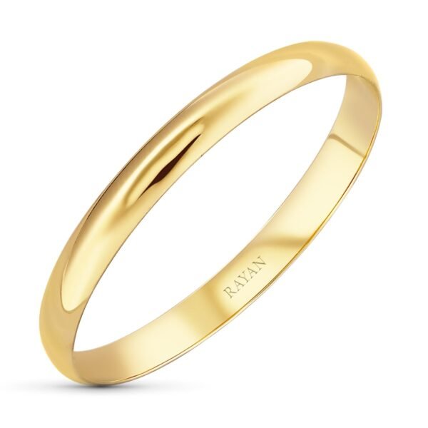 ALIANZA ORO AMARILLO 18K 2.5MM LISA