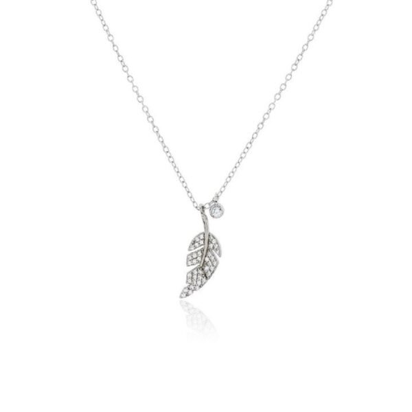 Gargantilla Plata Pluma