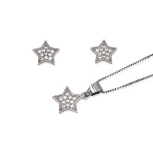 JUEGO PLATA ESTRELLA CIRCONITAS