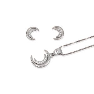JUEGO PLATA MEDIAS LUNAS