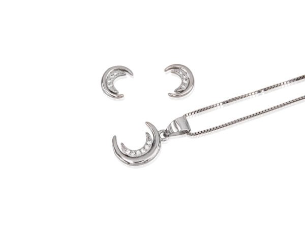 JUEGO PLATA MEDIAS LUNAS