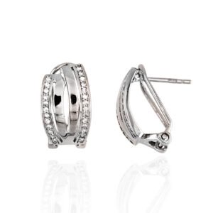 PENDIENTES PLATA PALILLO OMEGA