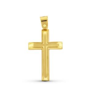 CRUZ LISA ORO 18K