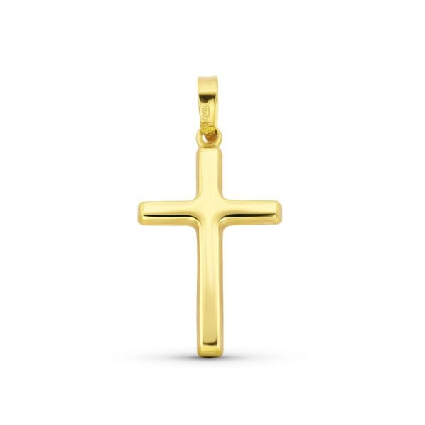CRUZ LISA ORO 18K