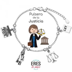 PULSERA PLATA DE LA JUSTICIA
