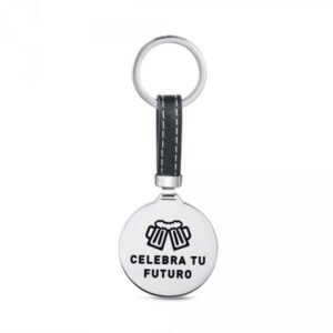 LLAVERO ACERO CELEBRA TU FUTURO