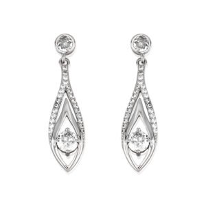PENDIENTES PLATA CIRCONITAS
