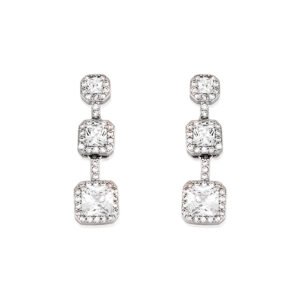 PENDIENTES PLATA CIRCONITAS