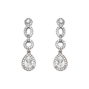 PENDIENTES PLATA CIRCONITAS
