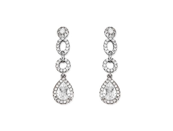 PENDIENTES PLATA CIRCONITAS