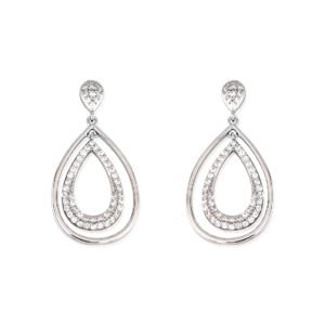 PENDIENTES PLATA CIRCONITAS