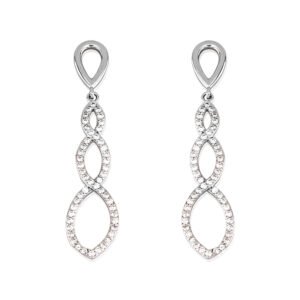 PENDIENTES PLATA CIRCONITAS