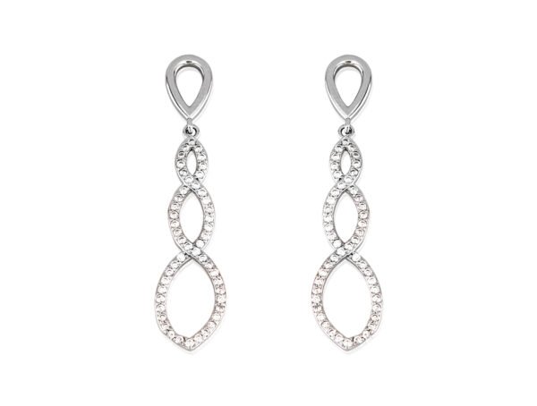 PENDIENTES PLATA CIRCONITAS