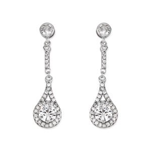 PENDIENTES PLATA CIRCONITAS