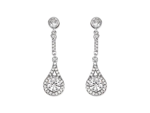 PENDIENTES PLATA CIRCONITAS