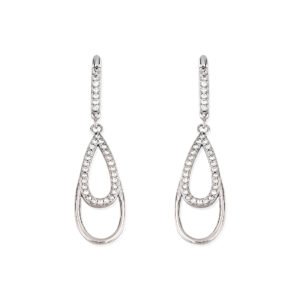 PENDIENTES PLATA CIRCONITAS