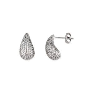 PENDIENTES PLATA GOTA PIEDRA