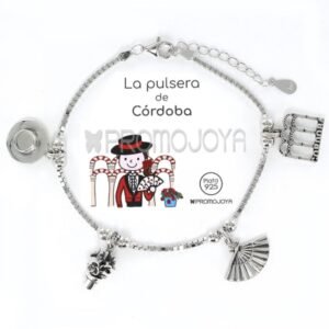 PULSERA PLATA DE CORDOBA