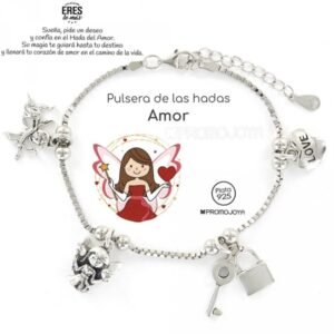 PULSERA PLATA DEL HADA DEL AMOR