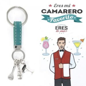 LLAVERO DE PLATA DE CAMARERO