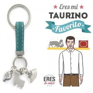 LLAVERO DE PLATA DE TAURINO